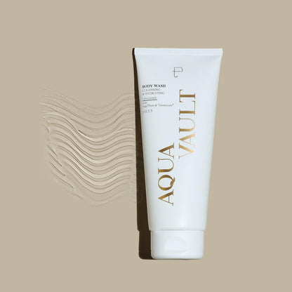 Personal Touch Aquavault Gentle Body Wash | Fragrance Vanilla | pH 5.5 Balanced, Sulphate-Free & Moisturising | Sweat-Proof Odour Control | Unisex Body Wash for All Skin Types | 200 ml