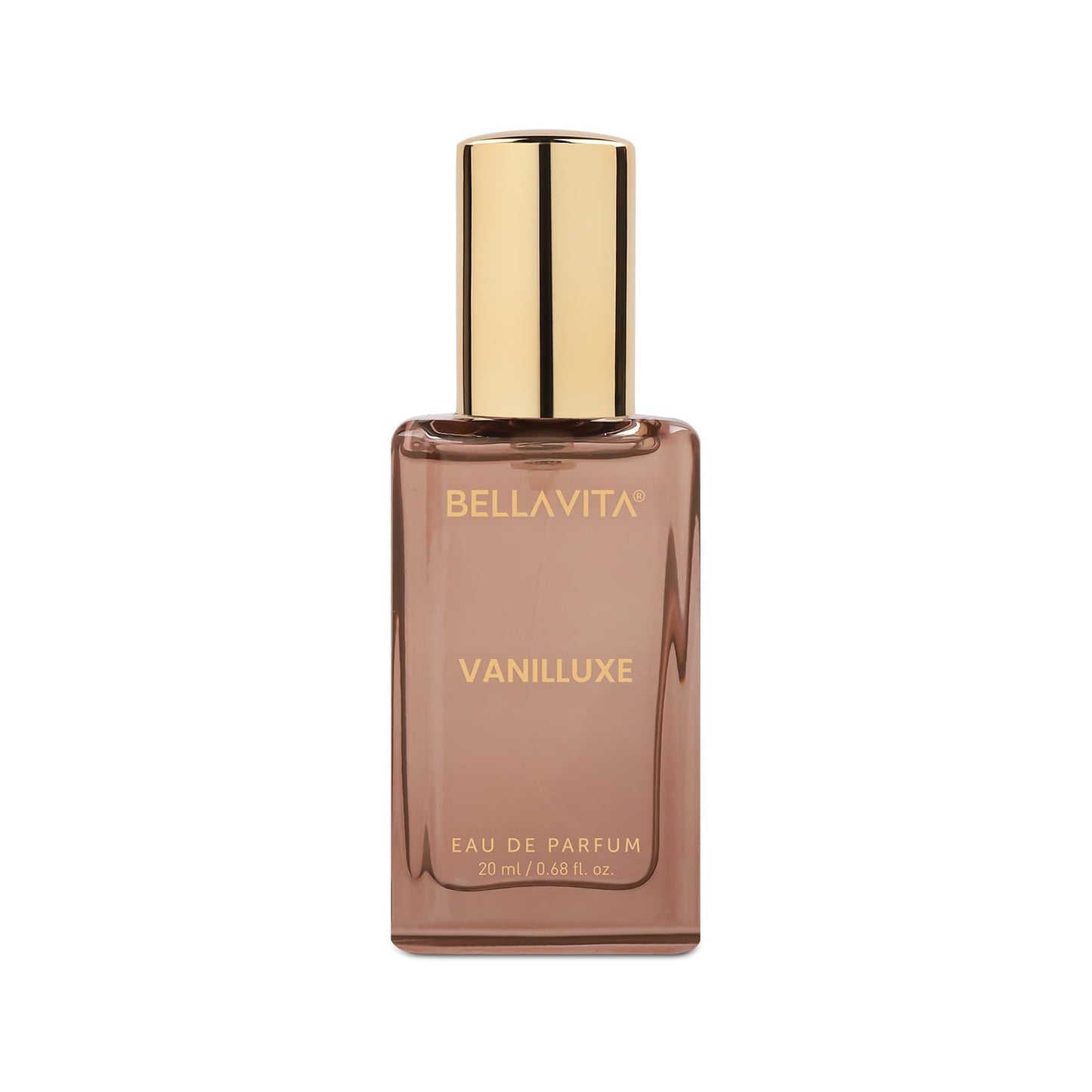 BELLAVITA Vanilluxe | Long Lasting | 20ml | Perfume for Man |Unisex Perfume | Cedarwood, Jasmine | Musky, Floral, Vanilla Premium Fragrance