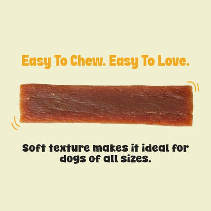 PETS EMPIRE Yo Jerky Chicken Liver Dog Treats, 100g | High Protein Soft Chew Snacks for Dogs | Made with Real Chicken & Sweet Potato | Grain-Free, HealthyR Eward for Puppies & Adult Dogs