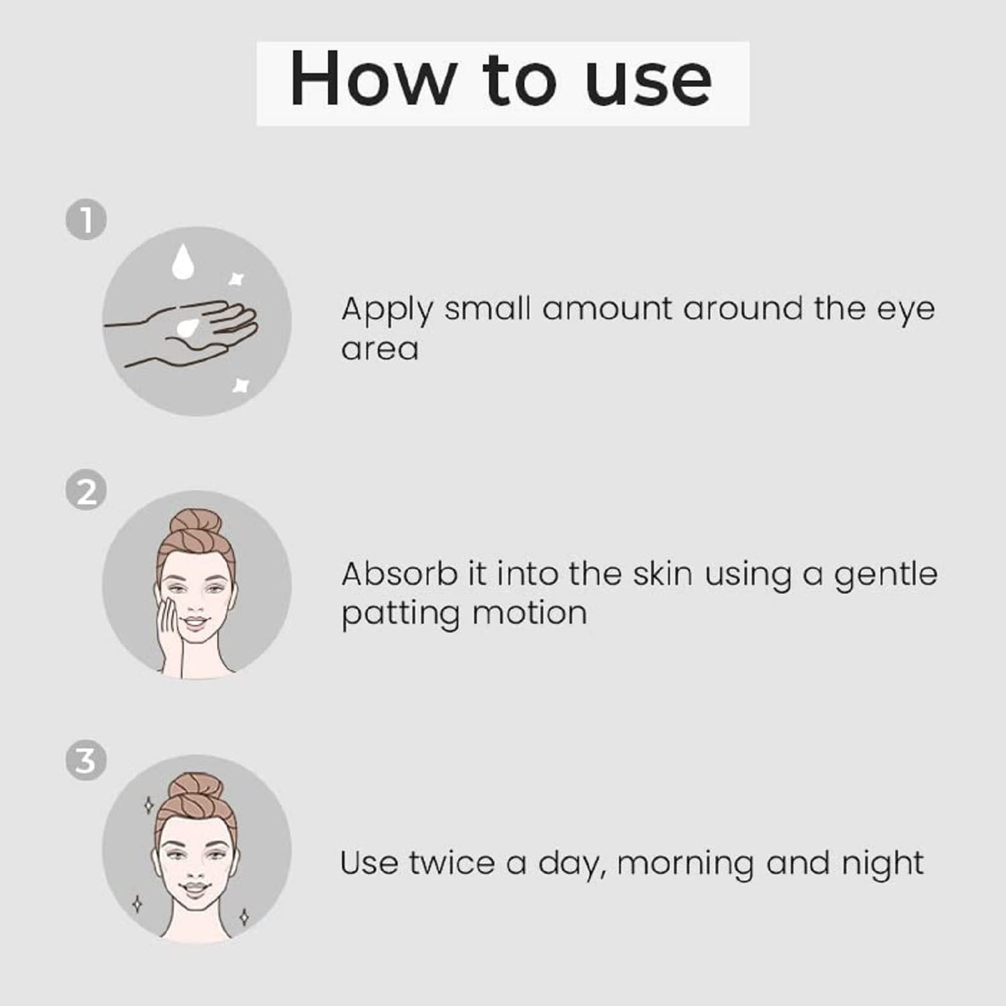 O3+ Eye Circle Cream - Brightening & Whitening for Dark Circles, Finelines and Puffy Bags, 15g