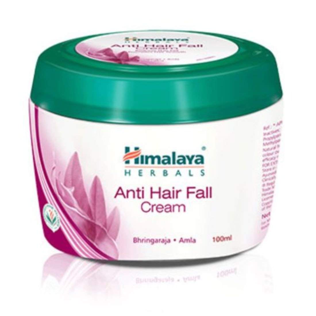 Himalaya Herbals Anti Hair Fall Cream jar on a white background