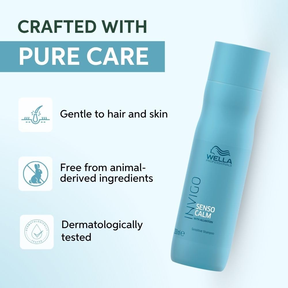 Wella Professionals Invigo Balance Senso Calm Sensitive Shampoo, 250 Ml