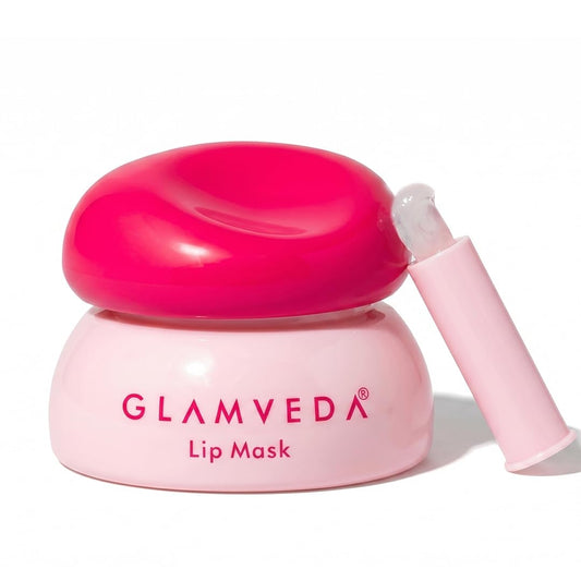 Glamveda Rice PDRN Lip Recovery Mask 3.5g | Overnight Lip Repair Mask with Rice PDRN & Hyaluronic Acid | Deep Hydration & Glossy Lip Treatment for Dry Lips