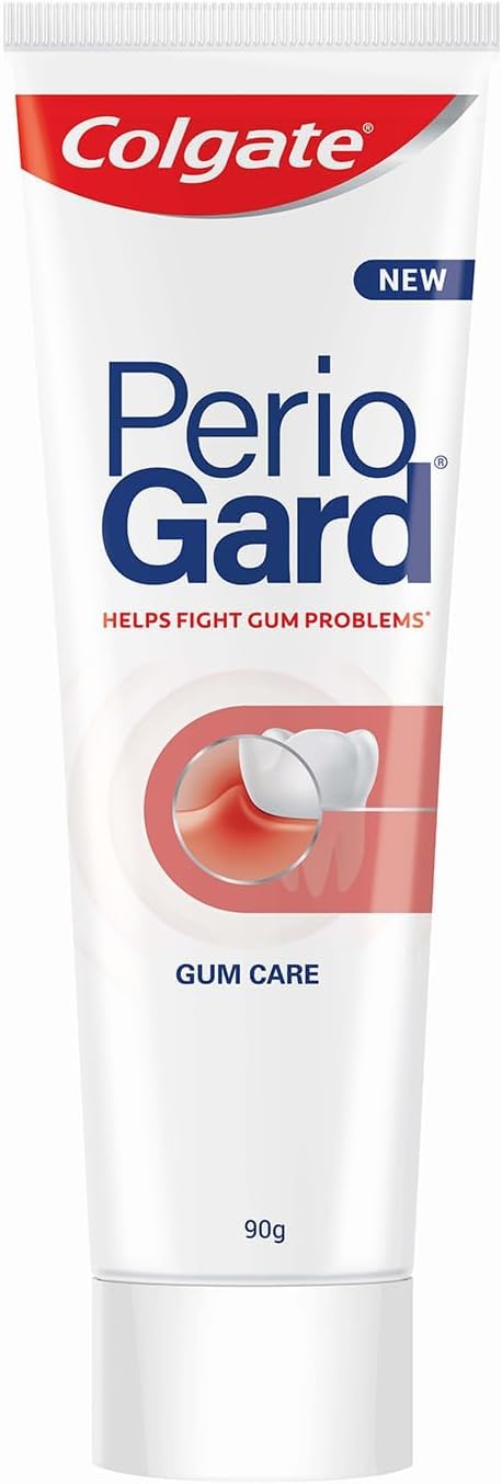 Colgate PerioGard Toothpaste 90g, Specialized Gum Care System, Fights Gum Problems