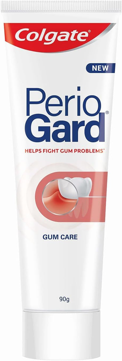 Colgate PerioGard Toothpaste 90g, Specialized Gum Care System, Fights Gum Problems