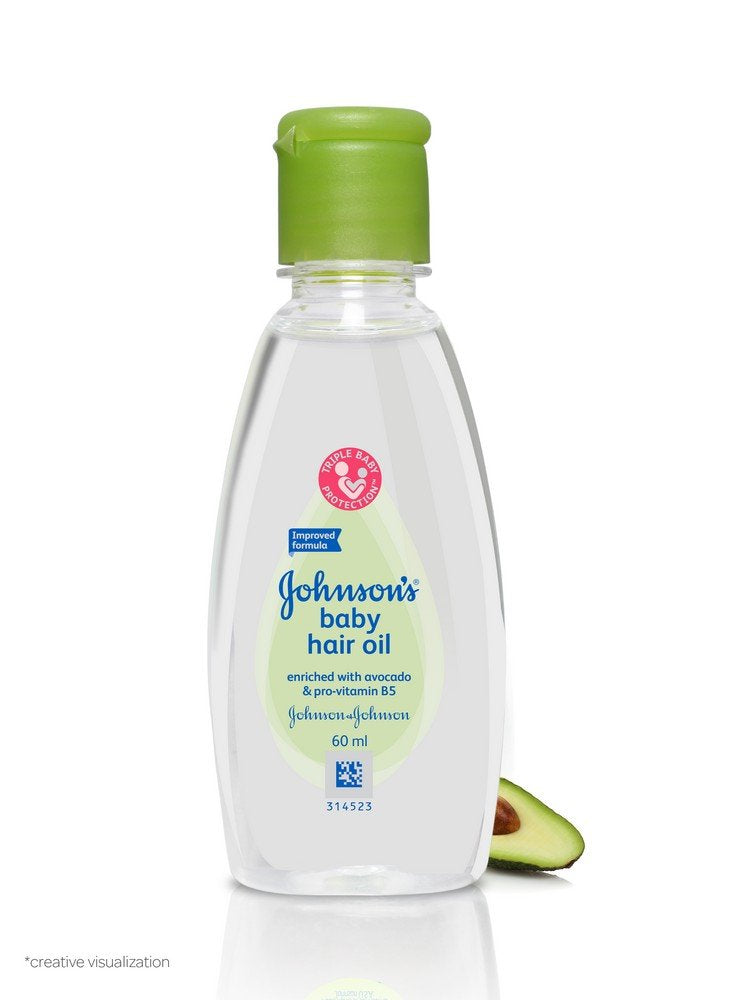 Johnson's Baby Hair Oil with Avocado, 60ml