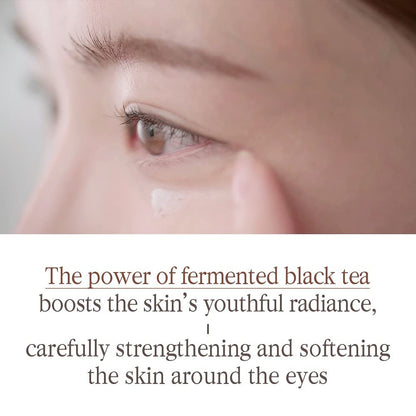 [PKY] Pyunkang Yul Black Tea Time Reverse Eye Cream, Luxurious Anti-Aging Care with Fermented Black Tea, Peptides, Ceramides & Hyaluronic Acids for Firm, Hydrated Skin (25ml)