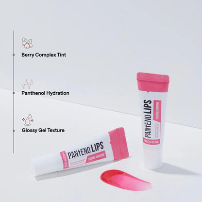 MEDIHEAL Pantenolips Healssence Berry Pink LipEssence (10 ml) Hydrating Korean Treatment with Panthenol, Berry Extracts & Vitamin E for Dry Chapped Lips with Natural Pink Tint, Intensive Lip Care