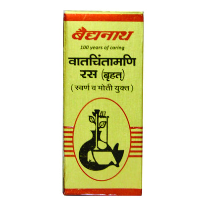 Baidyanath Asli Ayurved Vatchintamani Ras (Brihat) With Gold I For Joint Pain - 5 Tablets