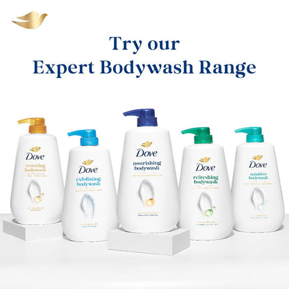 Dove Nourishing Bodywash with Triple Hydration Serum, 825ml