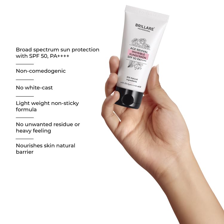 BRILLARE Age Revival INVISIBLE Sunscreen SPF 50