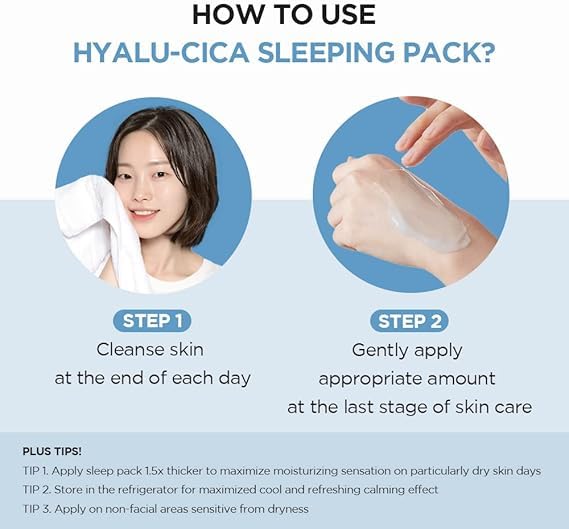 SKIN1004 Madagascar Centella Hyalu-Cica Sleeping Pack | Made With Pure Centella | Suitable For All Skin Types