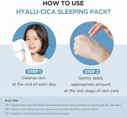 SKIN1004 Madagascar Centella Hyalu-Cica Sleeping Pack | Made With Pure Centella | Suitable For All Skin Types
