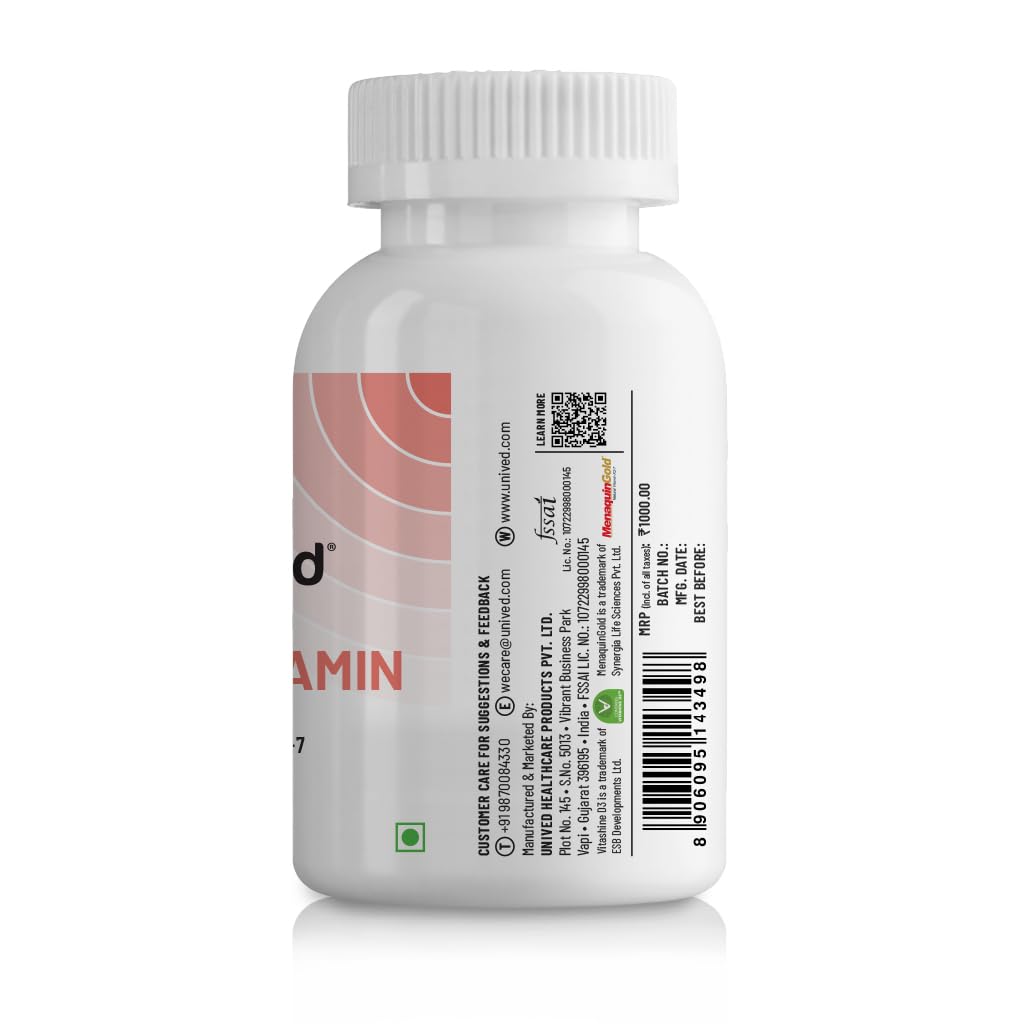 Zephivo  Unived Wholefood Multivitamin for Women | Vegan Plant-Based Multivitamins A, B-Complex, C, D3, E, & K2-7| Natural, Wholefood Plant Based, & Vegan | 60 Capsules
