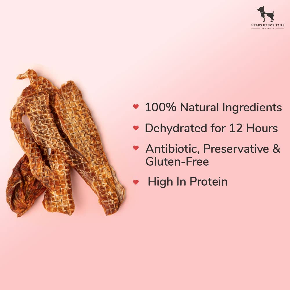 Sara's Chicken Jerky with Apple Dog Treats High-Protein - 70 gm | Tasty, Nutritious & Protein-Rich Dog Snack | Suitable for Puppies, Adults & Senior Dogs