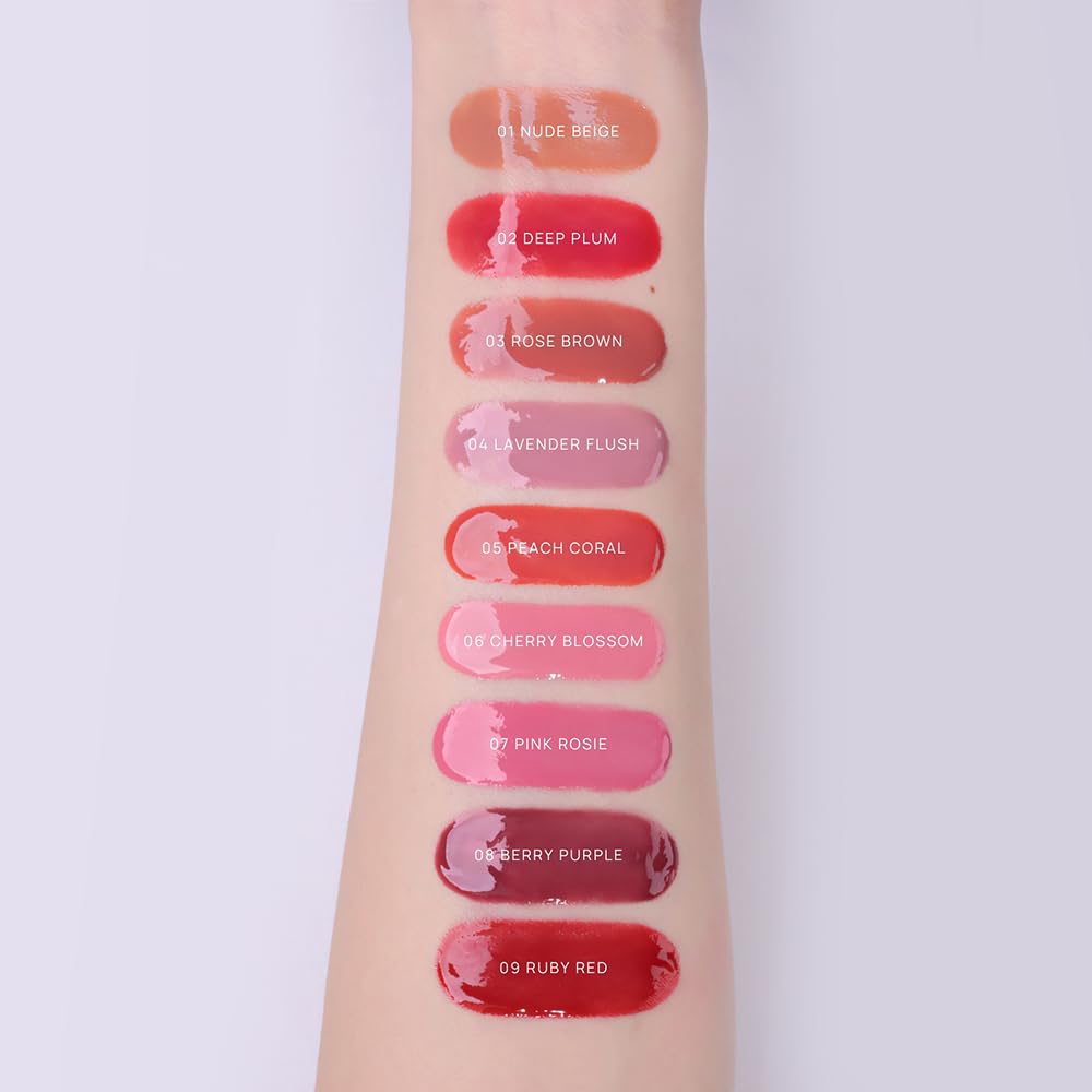 House of Hur Moist Ampoule Blusher (06 Cherry Blossom) Hydrating & Long-Lasting Liquid Blush, Buildable Water-Based Formula With 61% Moisture Essence, Lightweight, Glides On Smoothly (10ml)