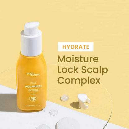 Earth Rhythm Volumizing Rice Curl Complex with Tomato Ferment, Ricewater, Strengthren, Nourishes & Conditions Hair | Hair Serum - 40 ml