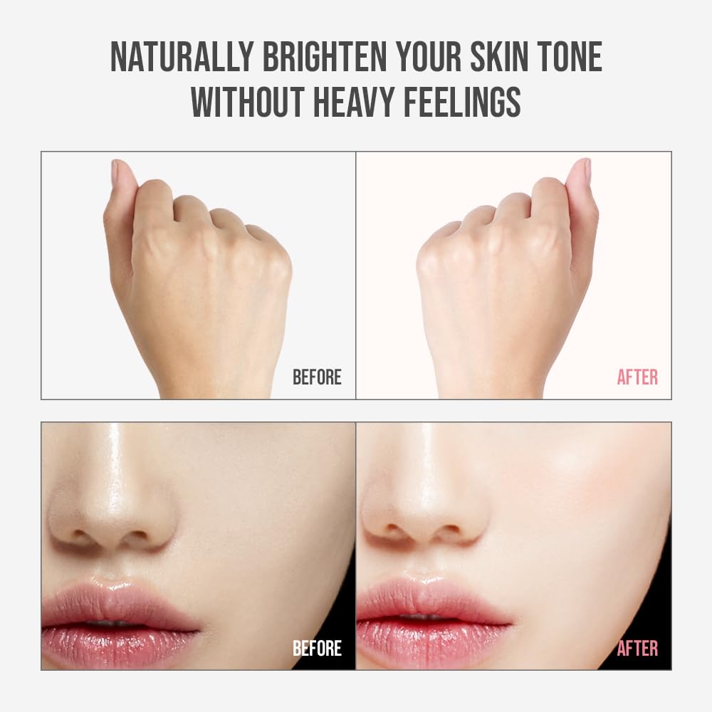 TFIT Luminea Skip Tone Up Cream / 3.5 oz (100 g) / Hypoallergenic/No Makeup/Moisturizing/SNS Hit Product