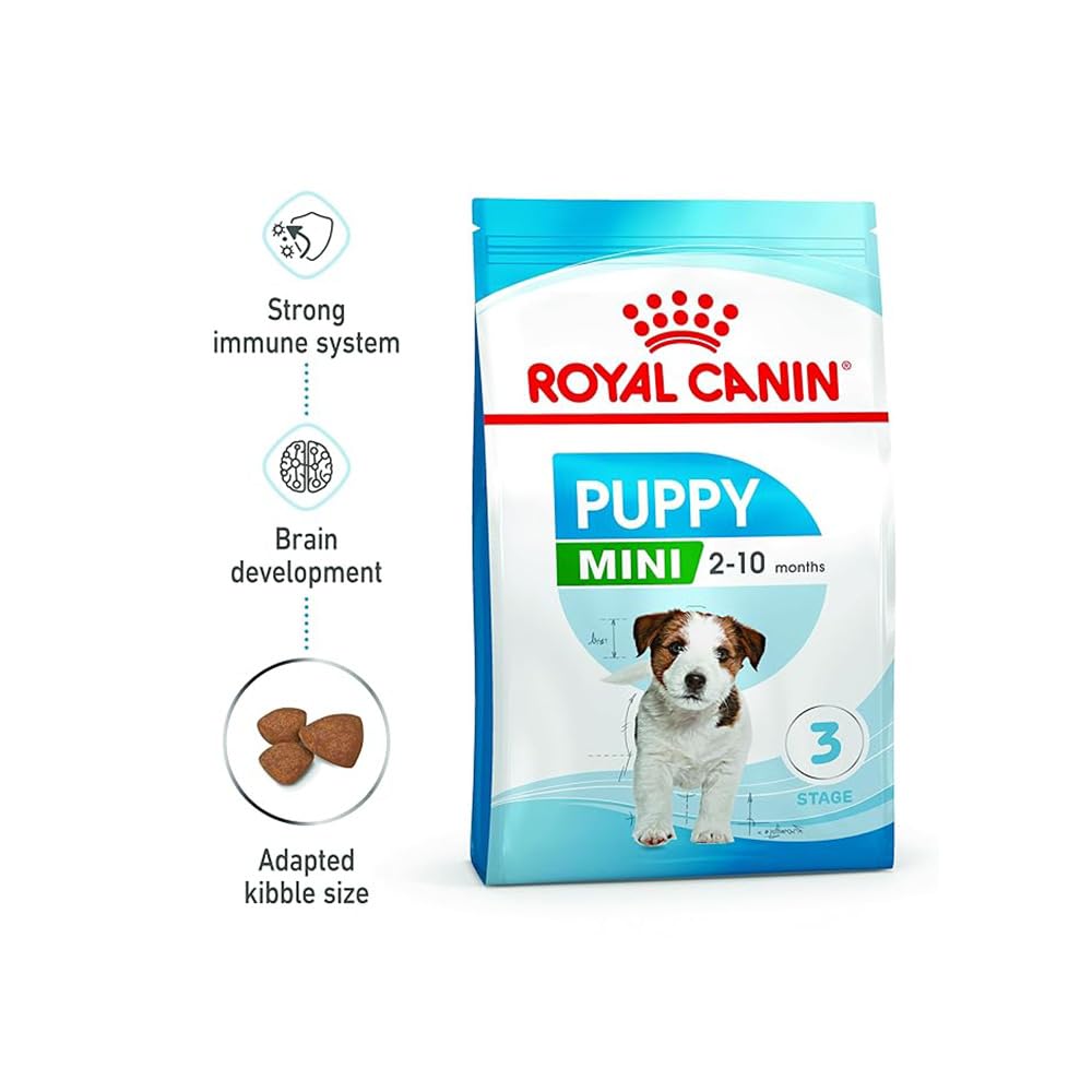 Royal Canin Mini Puppy Food, Dry Food, Supports Complex Natural Defence & digestive health, Supports Immune System, 800 Grams