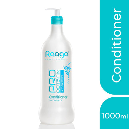 Raaga Pro Forte Mix Anti-Dandruff Conditioner bottle with 1000ml on a white background