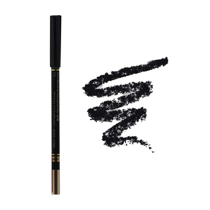REVLON Colorstay one stroke defining eyeliner kajal, Sharpenable Pencil, Rich Glossy, Longwear and Waterproof, One Stroke to intense defined Eyes, Blackest Black