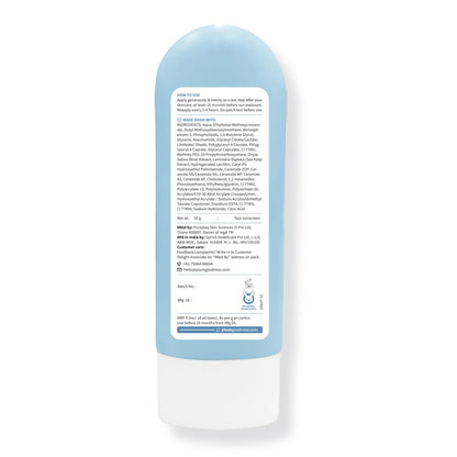 Plum Rice Water & 3% Niacinamide Sheer-Tinted Sunscreen SPF 50 PA++++ | Suitable for Most Indian Skin Tones | Sheer Coverage | Non-Oily | Women | Fragrance-free | 100% Vegan | 50gm