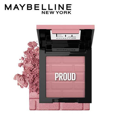 Maybelline New York New Fit Me Mono Blush, 16 hours Easy to Use Long-lasting Cheek Blush. Maybelline Pigmented Creamy Powder Blush Formula, Natural and True to Tone Blush - 40 Proud|4.5 grams