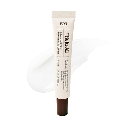 Dr.Reju-All Advanced PDRN Rejuvenating Cream | Korean PDRN Face Cream with 99% Pure Salmon DNA, Niacinamide & Collagen | Deep Hydration, Anti-Aging, Skin Repair, Elasticity Boost, Barrier Repair & Brightening Moisturizer (20ml)