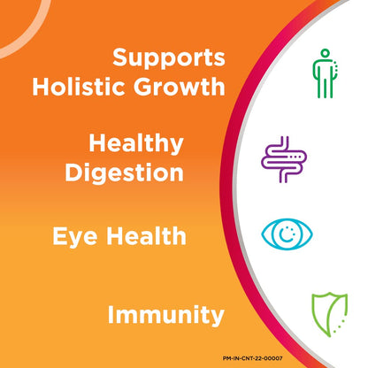 Centrum Kids, World's No.1 Multivitamin with Probiotics, Vitamin C & 11 other nutrients for Immunity, Healthy Digestion & Eye Health (Veg)- 30 Gummies