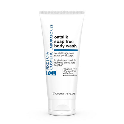 FCL Oatsilk Soap Free Body Wash For Rough & Dry Skin | Relieves Itchy Skin| Nourishing Body Wash | Suits Sensitive Skin Oatsilk Body Wash 200 Ml (Pack Of 1)