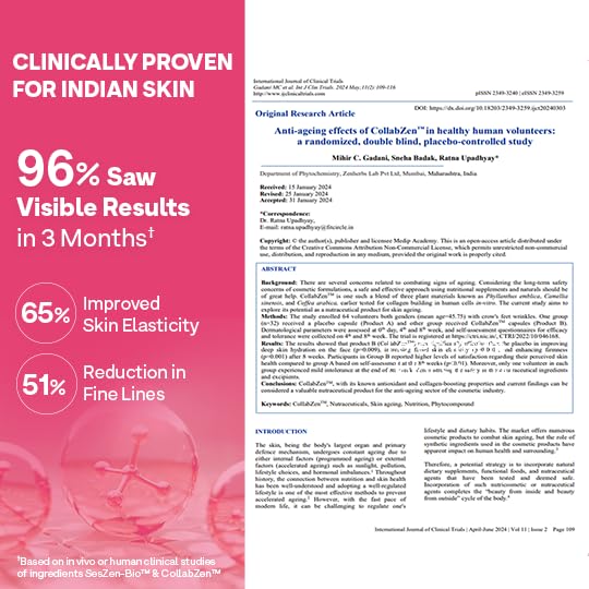 OZiva Vegan Collagen with Biotin & Vitamin C For Brighter & Youthful Skin|Collagen Supplement For Women & Men|Plant Based Collagen Powder| Vegan (Pack of 1),1 count,200 grams