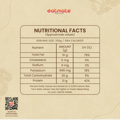 Eatmate Roasted & Salted Sunflower Seeds | High Fiber & Protein Rich Surajmukhi Seeds | Vitamin E & Magnesium Rich Healthy Snack | Natural Vegetarian Seeds for Eating & Daily Nutrition