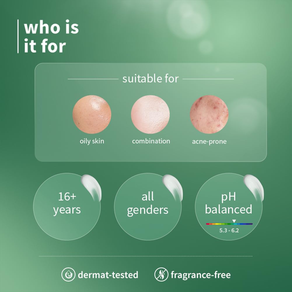 Plum Green Tea & Zinc Super-Matte Gel Sunscreen SPF 50 PA ++++ | Formulated for Oily, Combination and Acne Prone Skin | Protects & Controls Oil | Lightweight, No White Cast & Non-Sticky | Vegan | 15g