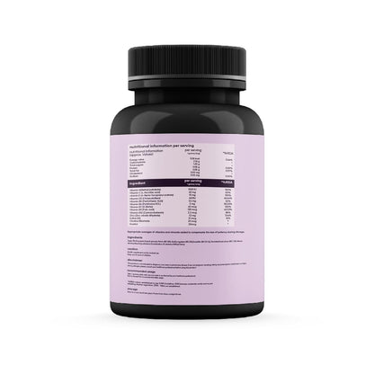 Saturn by GHC Multivitamin - 100% Vegan, 30 Gummies | Promotes Thick Hair & Restores Skin Glow Powered With Multivitamin, Biotin, Zinc & Folic Acid | Paraben, SLS-Free, Sulphate-Free