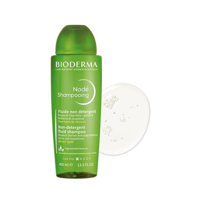 Bioderma Nédé shampoo bottle with a white background