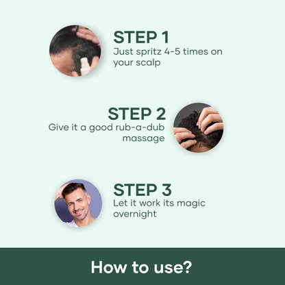 Mars by GHC Hair Growth Vitalizer | 3% Redensyl, 1% Procapil, 2% Kopexil | Nourishing Formula | Paraben, SLS & Sulphate-Free 60 ml