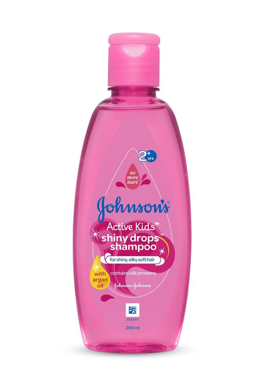 Johnson's Active Kids Shampoo shiny drops 200 ml with Argan oil