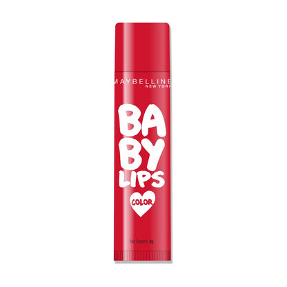 Maybelline New York Baby Lips Loves NYC Lip Balm, Broadway Red | Color Lip Balm with SPF 11 Up To 24H Moisture