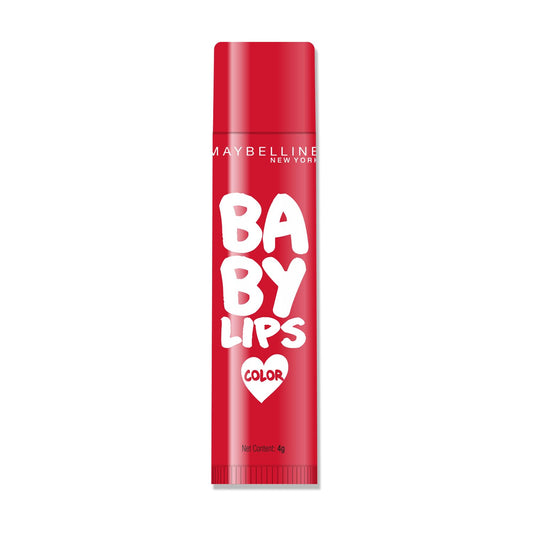 Maybelline New York Baby Lips Loves NYC Lip Balm, Broadway Red | Color Lip Balm with SPF 11 Up To 24H Moisture