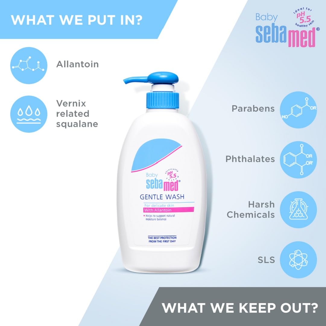 Sebamed Baby Wash Extra Soft 400Ml