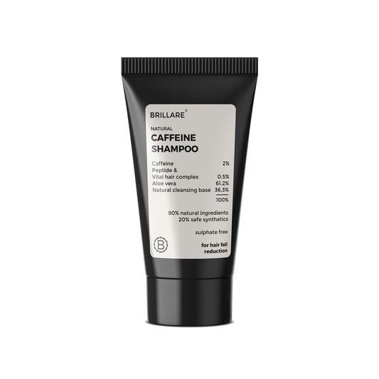 Brillare Mini Caffeine Shampoo For Reducing Hair Loss And Breakage (12 ML)