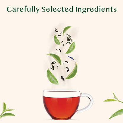 VAHDAM Darjeeling Summer Second Flush Black Tea | 15 Tea's Bags | Premium Darjeeling Tea | Gluten-Free