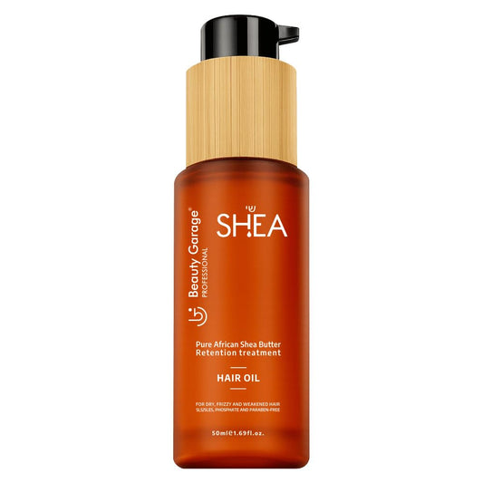 Beauty Garage Pure African Shea Butter Retention Treatment Hair Oil 50ml
