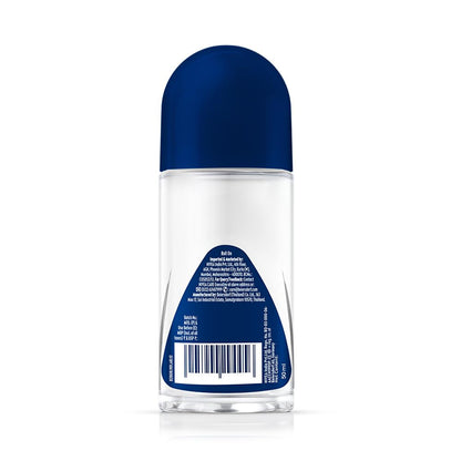 NIVEA MEN Fresh Active 50ml Deo Underarm Roll On | With Fresh Ocean Extracts Scent| 72 H Freshness| 0% Alcohol | Dermatologically Approved & Paraben Free Formula