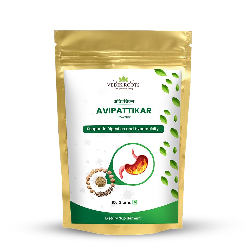 Avipattikar Churna | Organic Avipattikar | For Hyperacidity and Digestion - 100 g (Pack of 1)