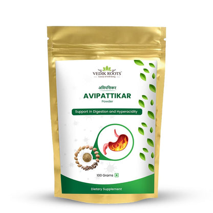 Avipattikar Churna | Organic Avipattikar | For Hyperacidity and Digestion - 100 g (Pack of 1)