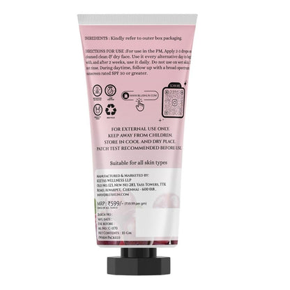 BLUSHLIN 10% Tranexamic Acid Cream with 2% Kojic Acid + 5% Vitamin C + 1% Arbutin | Pigmentation Removal Face Cream | Helps Even Skin Tone, Reduce Dark Spots, Blemishes and Scars - 10gm