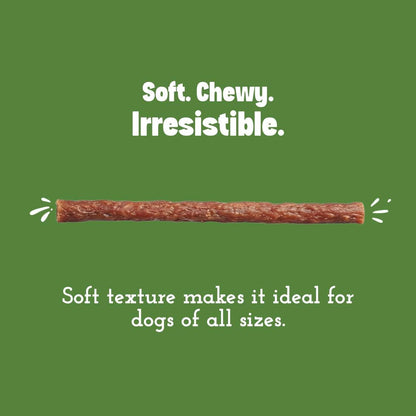 PETS EMPIRE BARKBITES Chicken & Spinach Dog Chew Sticks | Healthy Grain-Free Dog Treats | High Protein + Fiber Rich Training Snacks | Soft Chews for Puppies & Adult Dogs | 100g