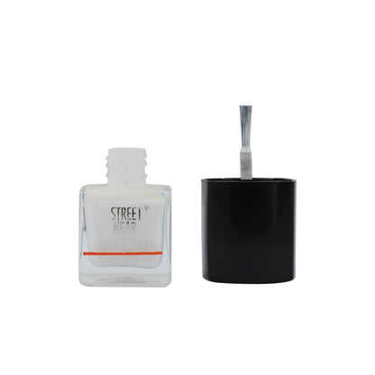 Street Wear Nail Enamel, Angel's White, 8ml