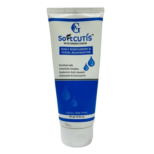 SOFTCUTIS Cream | Intensive Moisturizing Skin Cream for Dry & Sensitive Skin | Non Greasy Formula
